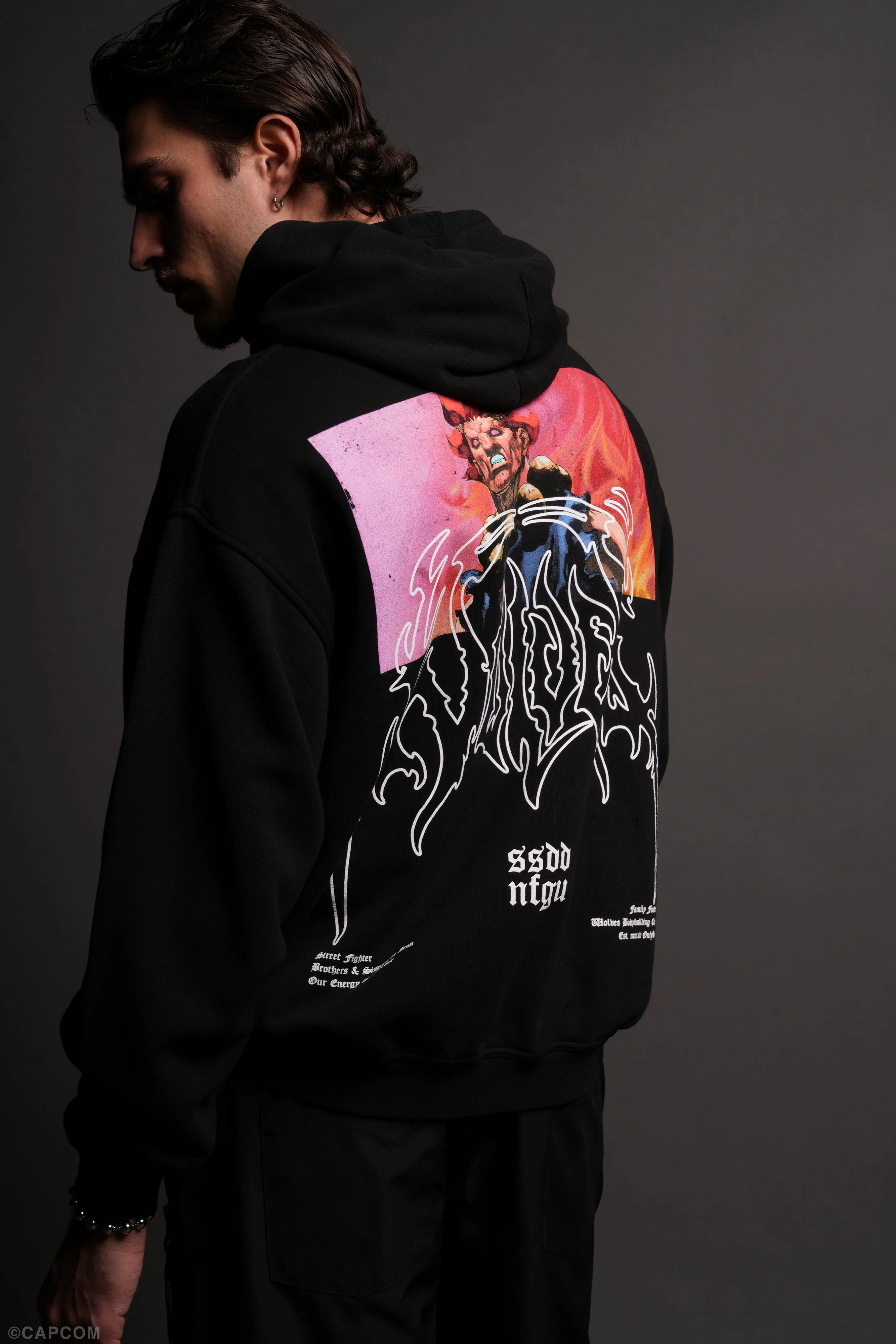 Akuma Forever "Pierce" Hoodie in Black