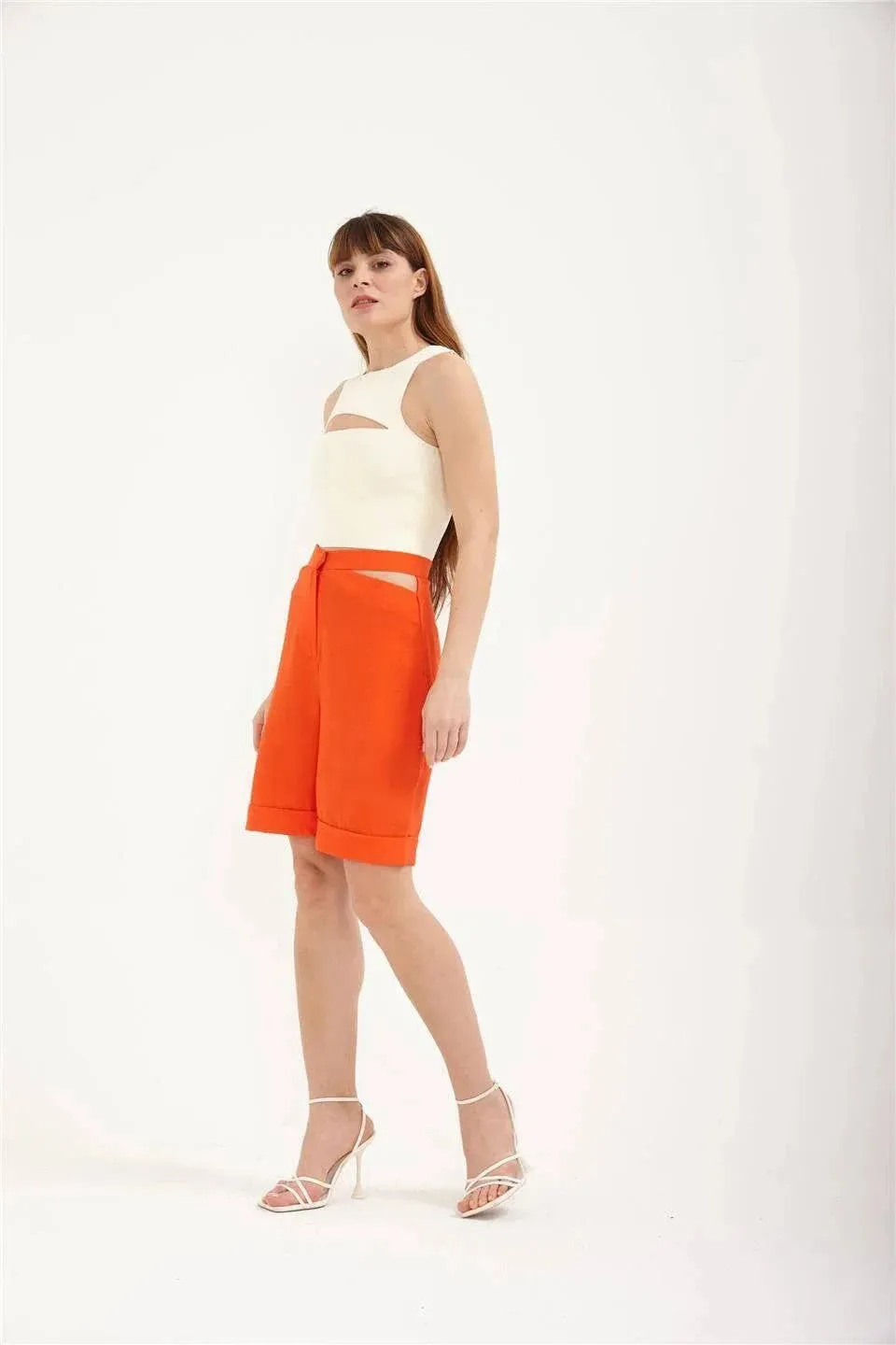 Aroura Shorts - Orange