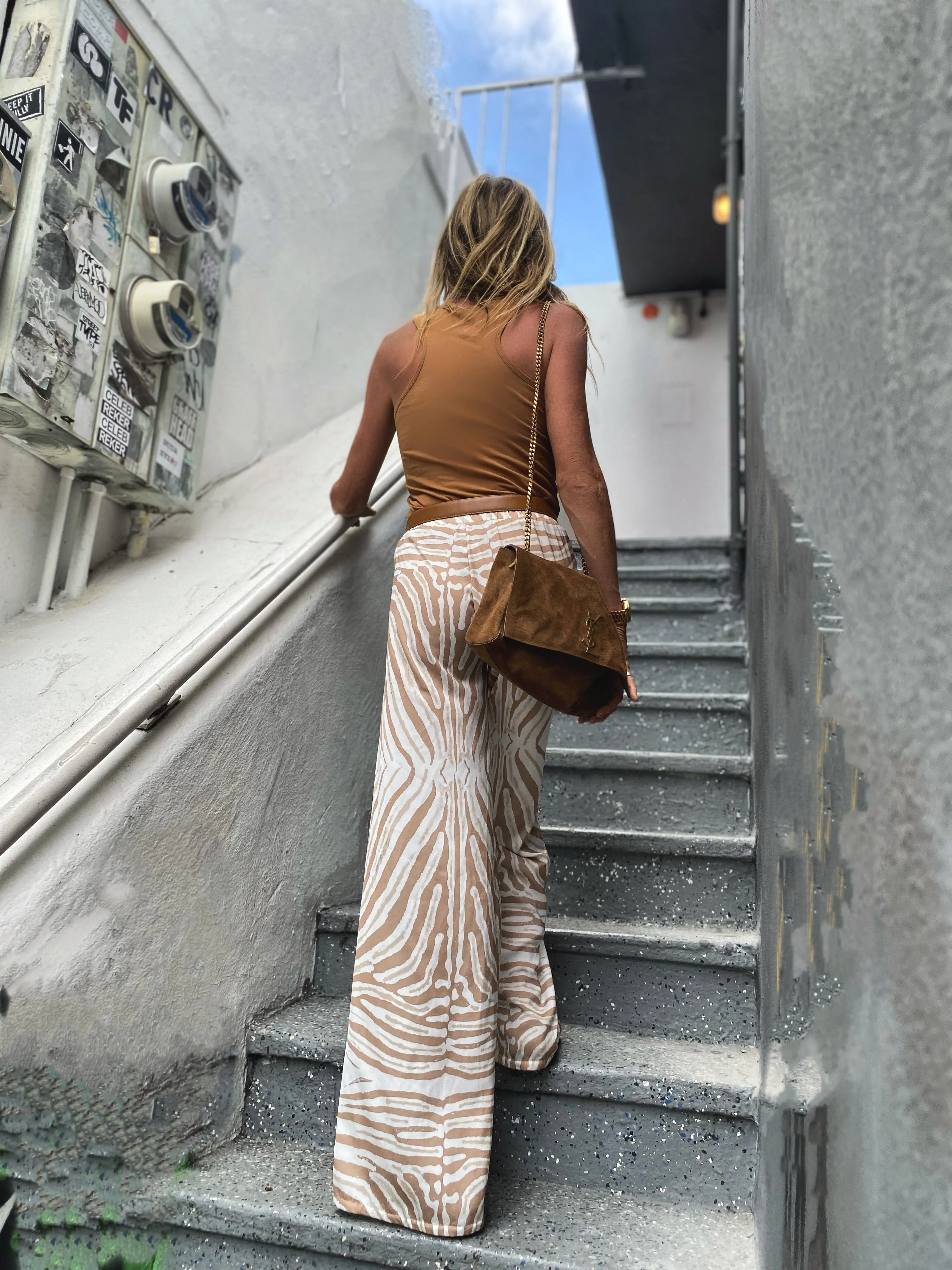 Audrey Pant Albino Zebra
