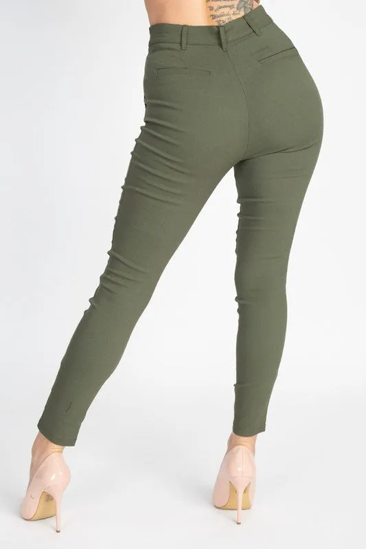 Autumn High Waisted Skinny Pants