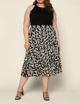 Carina Skirt in Black Ivory- Misses and Plus (S)