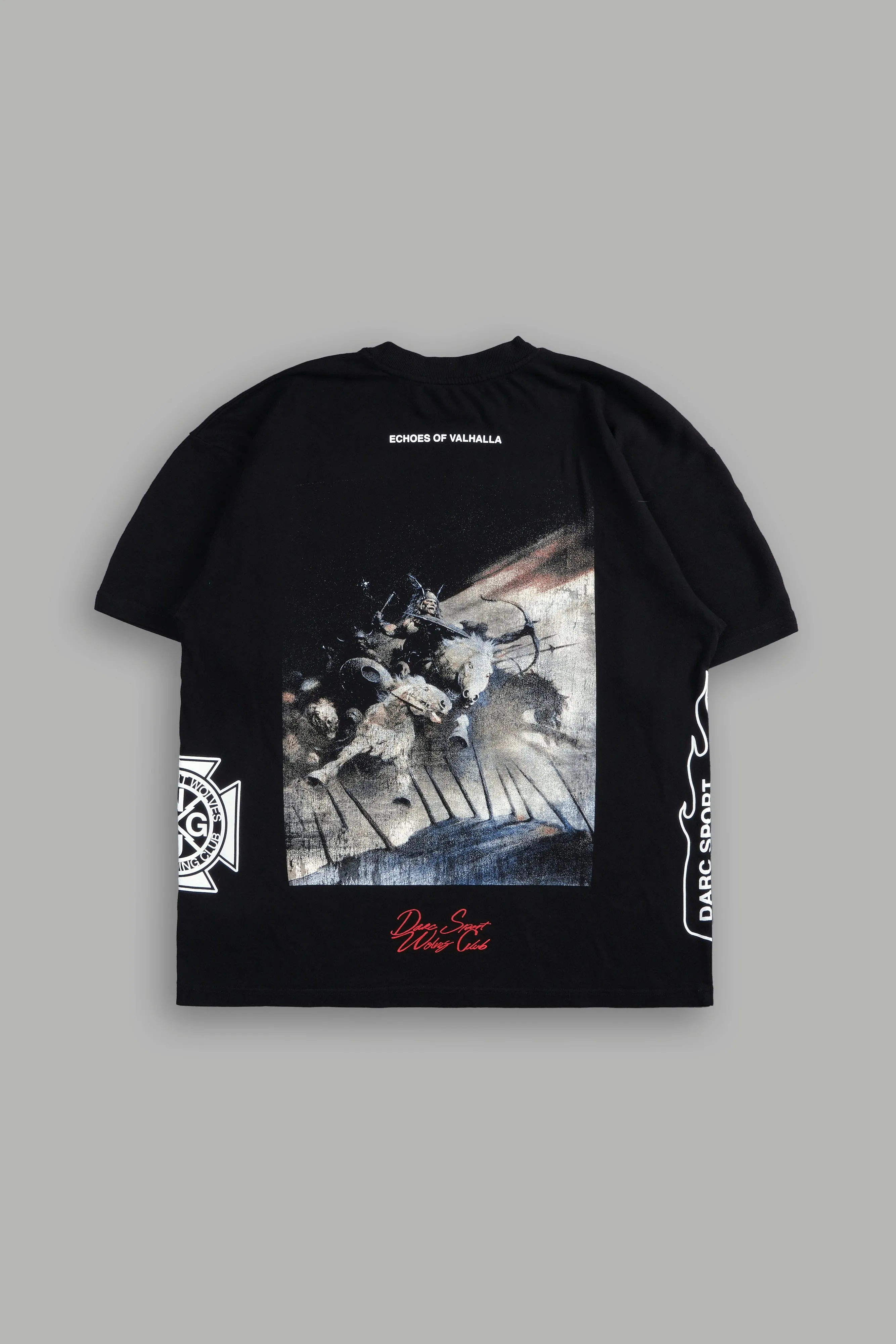 Echoes Of Valhalla "Side By Side" Tee Box Set in Black