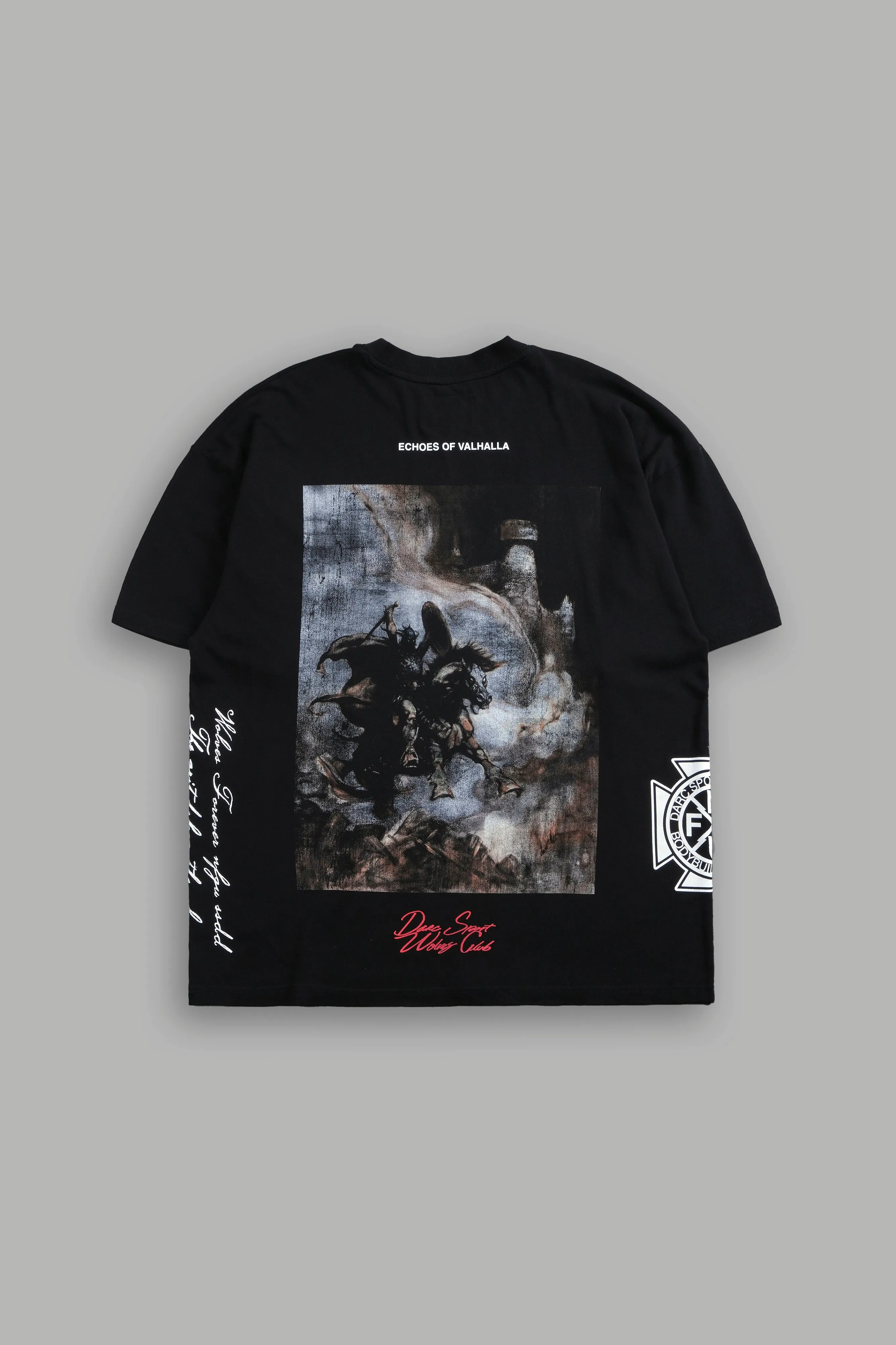 Echoes Of Valhalla "Side By Side" Tee Box Set in Black