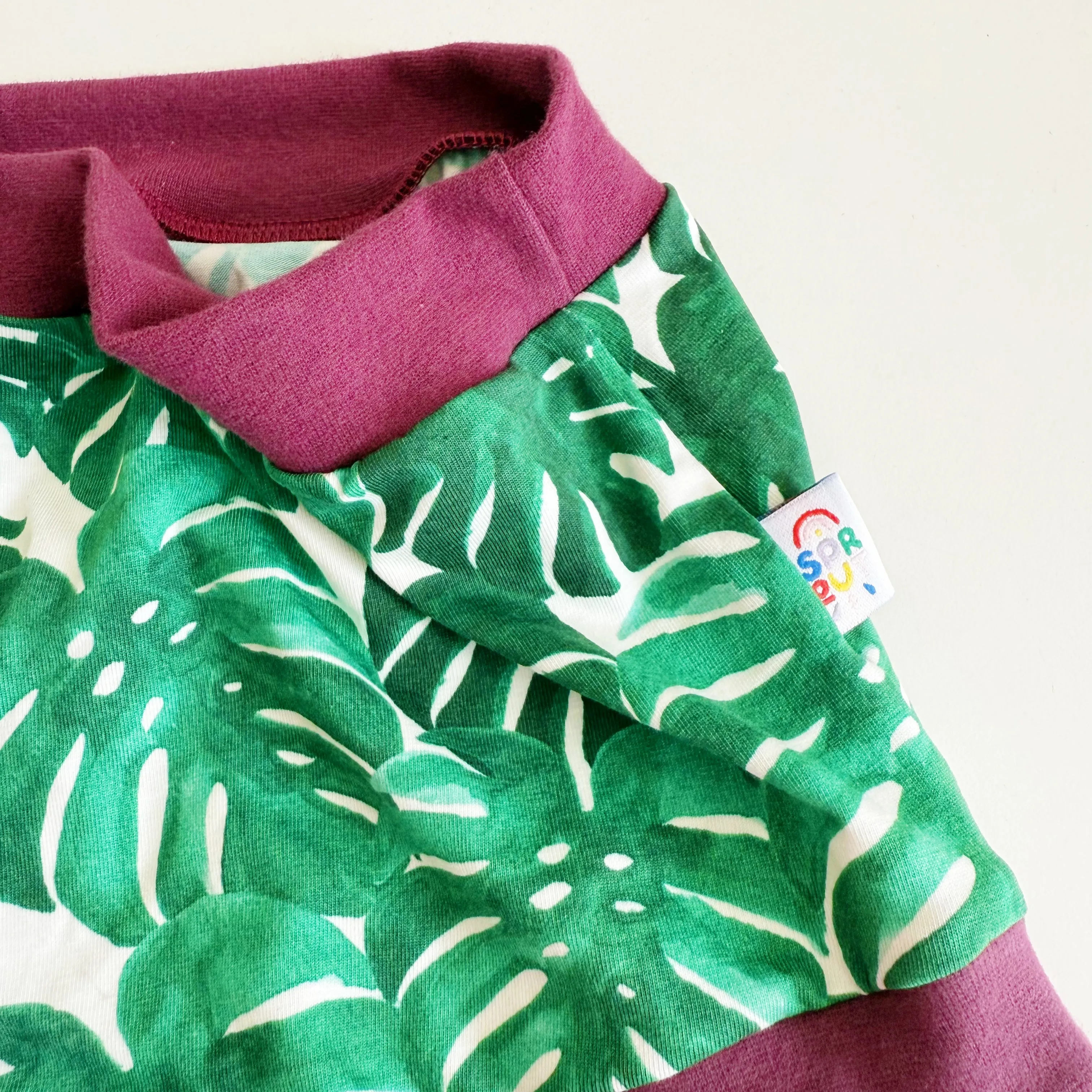 High Waisted Cheeseplant Adult Pants | Women's Knickers | Organic Cotton Underwear
