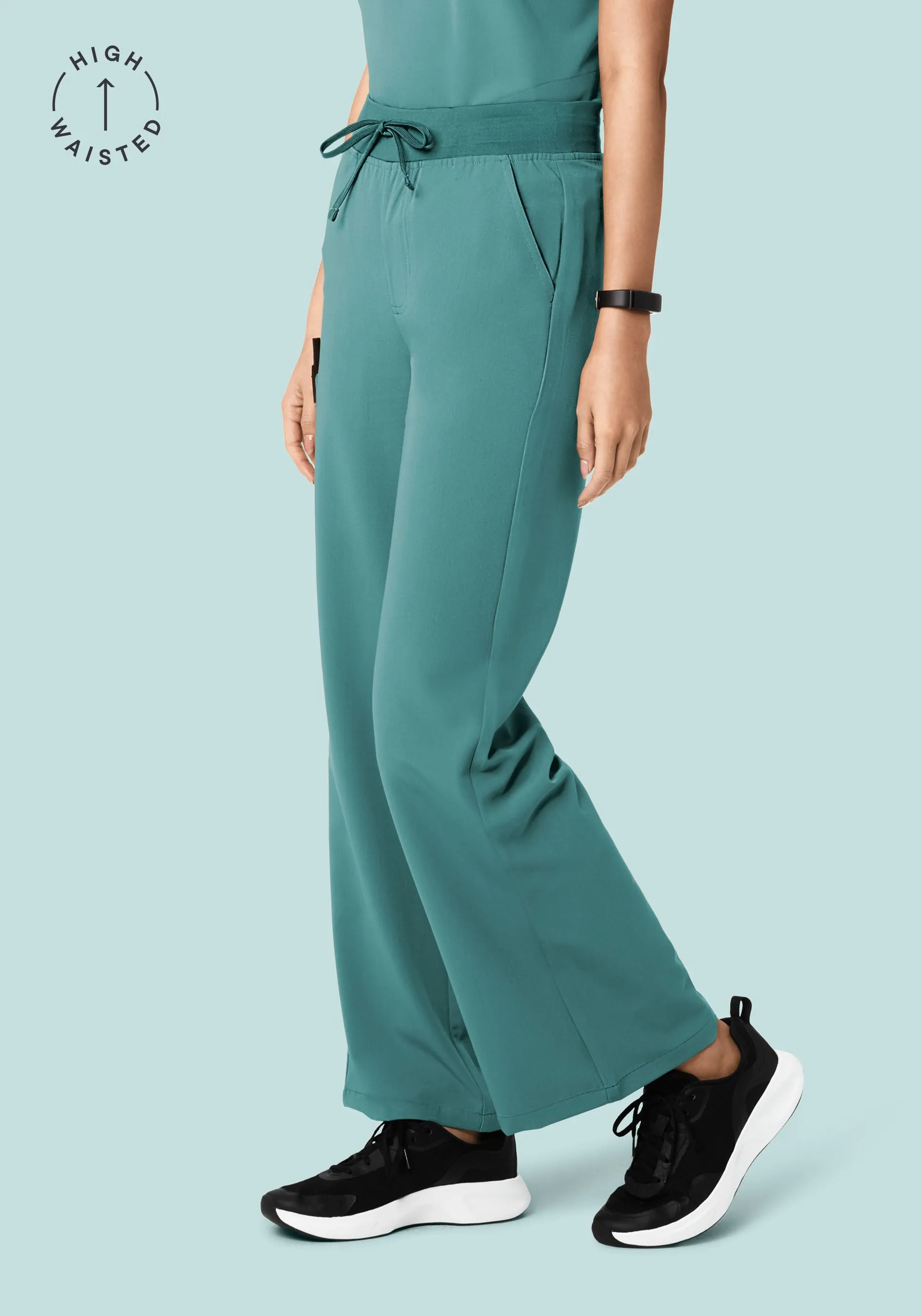 High Waisted Wide Leg Oasis