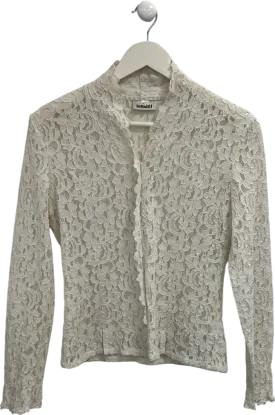 Infinitif Cream Lace Blouse UK 12