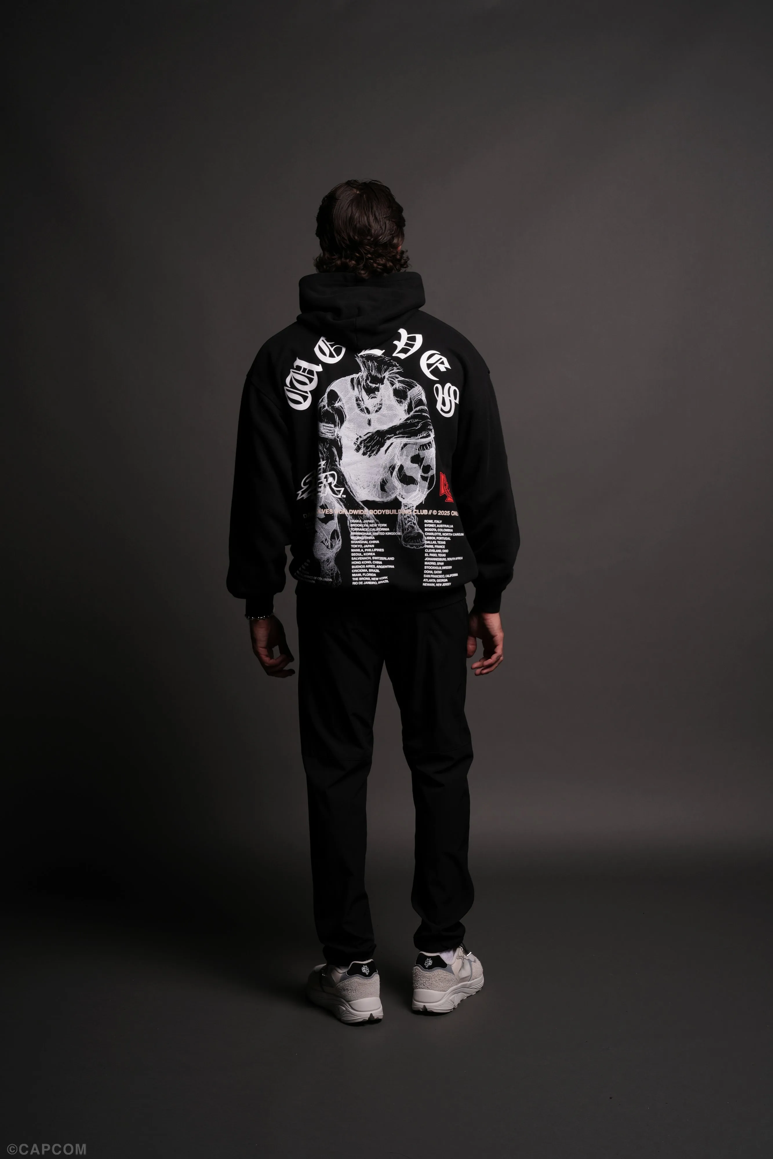 Iron Heart "Pierce" Hoodie in Black