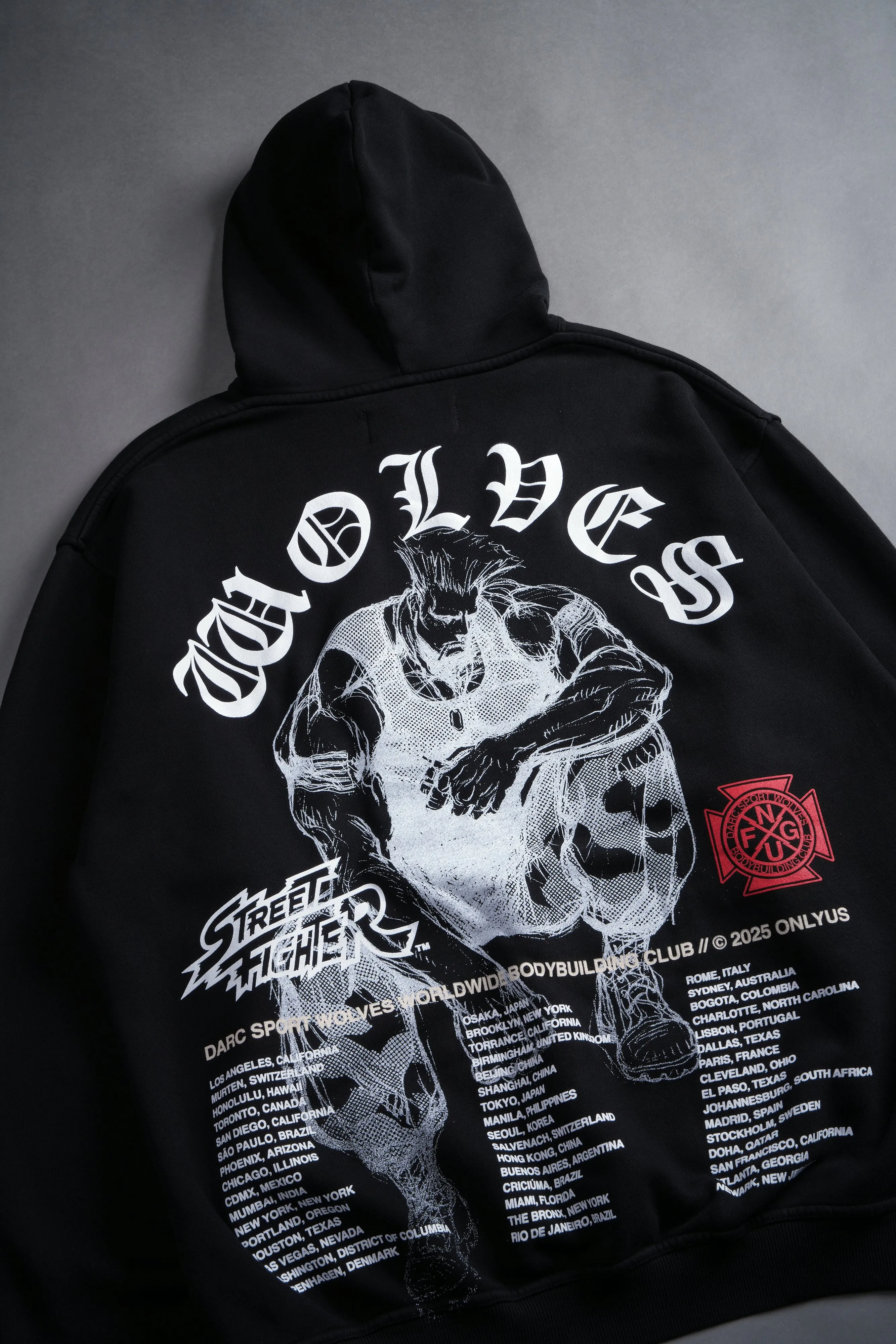 Iron Heart "Pierce" Hoodie in Black