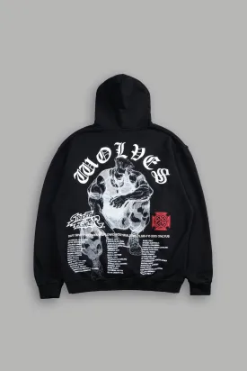 Iron Heart "Pierce" Hoodie in Black