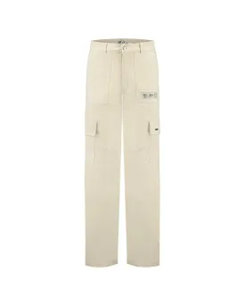 Malelions Women Straight Leg Cargo Pants | Beige